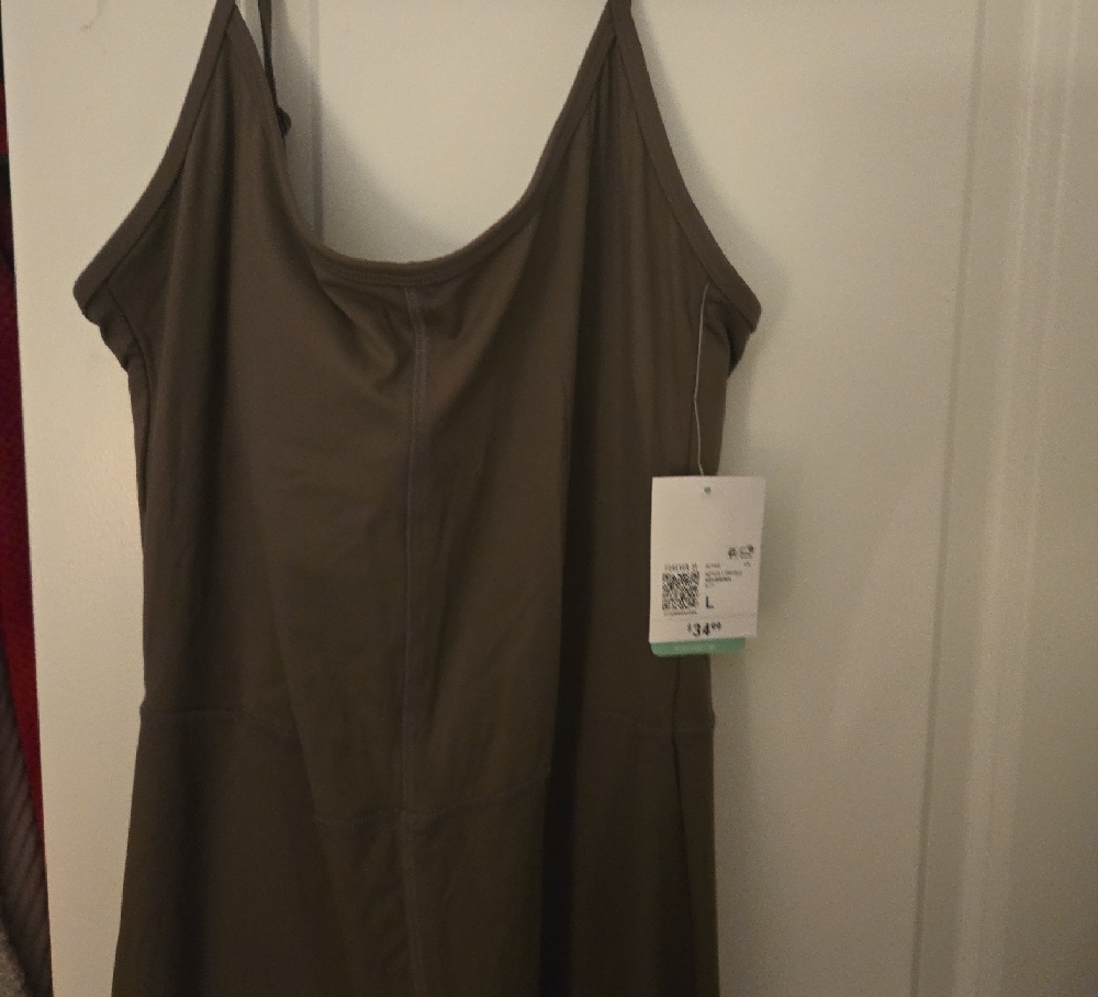 Casual Gray Sleeveless Slip Dress
